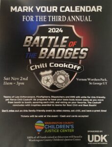 Battle of the Badges Chili CookOff 2024