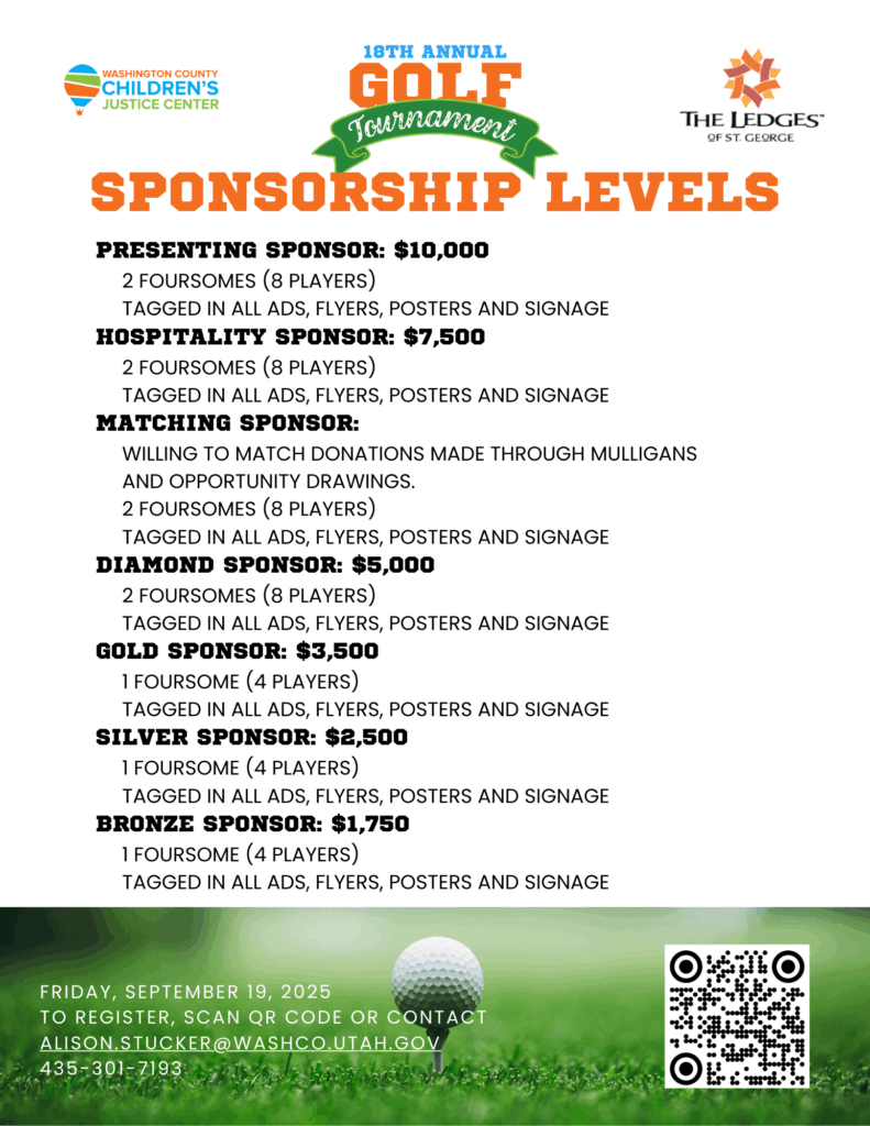 Golf Tournament 2025 sponsorship
