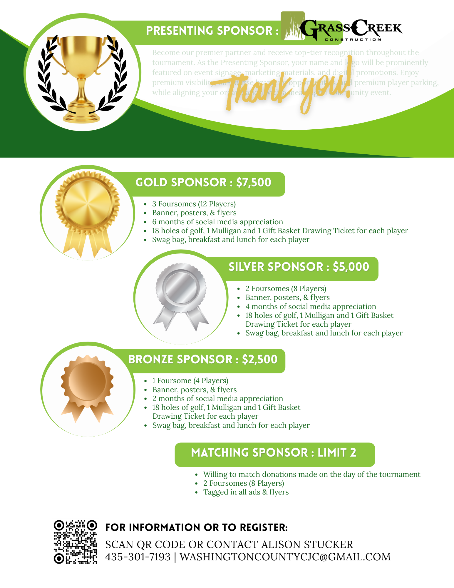 GOLF 2026 back 022326 Golf Sponsors 2026