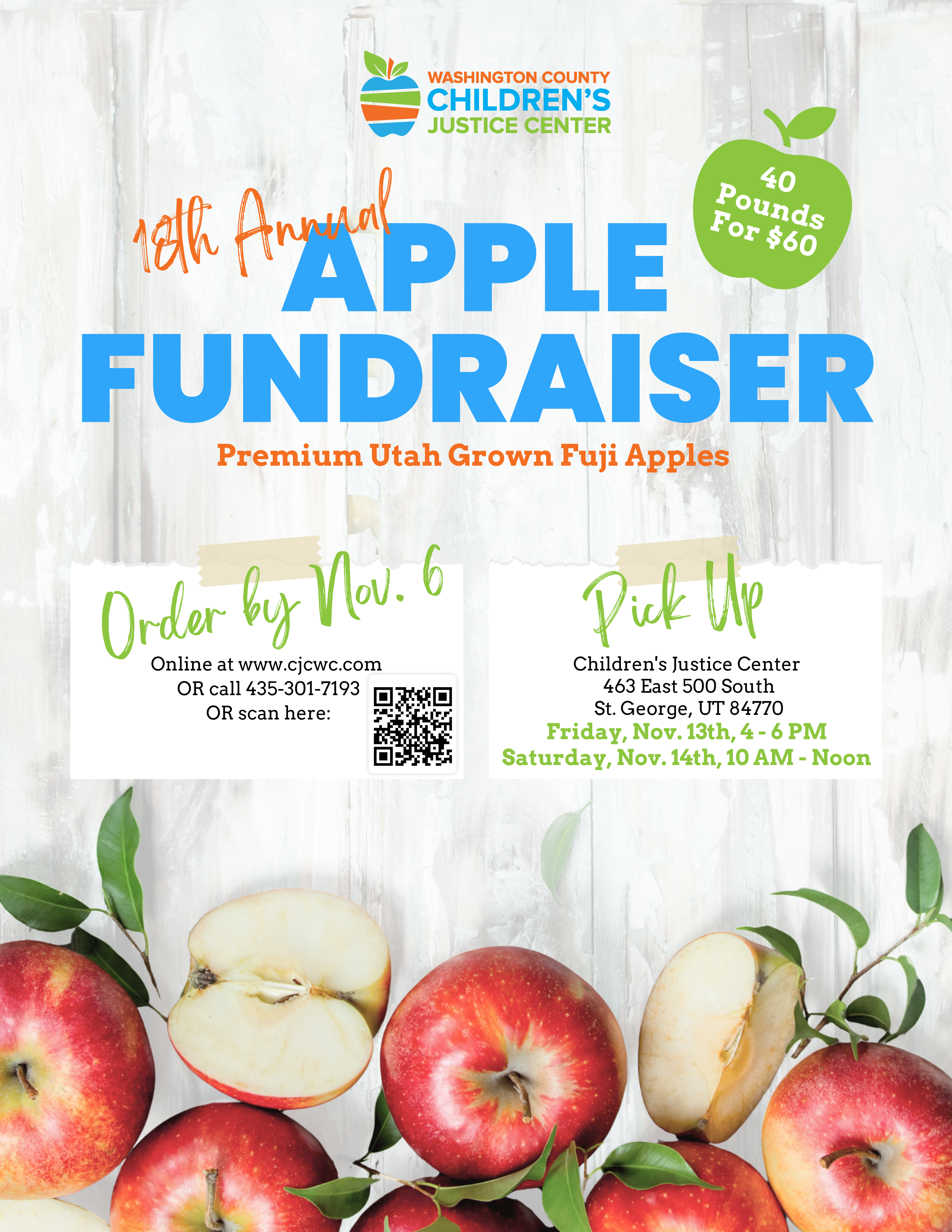 Apple Flyer 090226 apple fundraiser